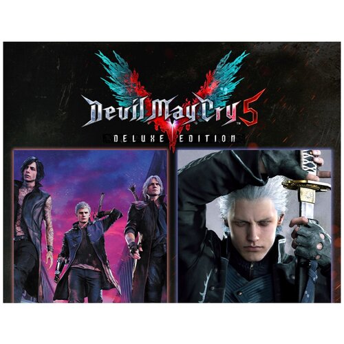 Devil May Cry 5 Deluxe + Vergil наклейки на карту банковскую devil may cry v7