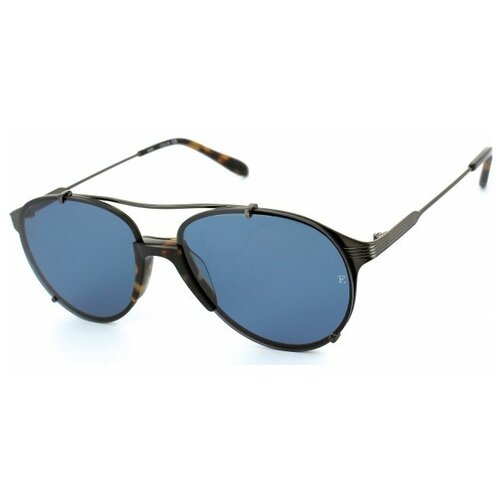 Солнцезащитные очки Faconnable, авиаторы, с защитой от УФ, для мужчин, черепаховый