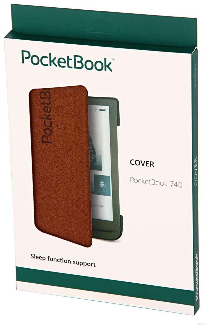 Аксессуар Чехол для PocketBook 740 Brown PBC-740-BRST-RU