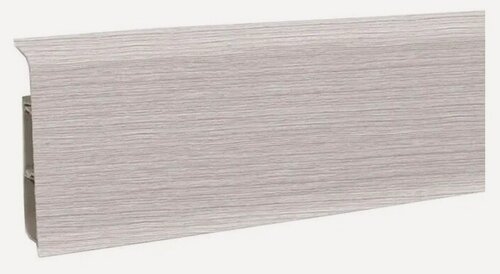 Изображение товара Плинтус напольный 70мм Деконика Deconika, 2,2м, 253 Ясень серый, 5шт