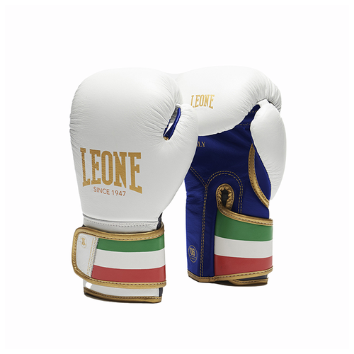 фото Детские боксерские перчатки leone 1947 guanti boxe italy 47 gn039j (6 унции)