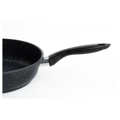 Сковорода классическая 24 см черный мрамор