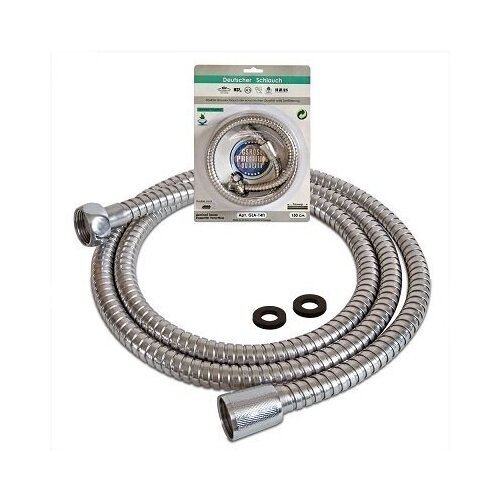 Шланг для душа GS GLA-4 из хромированной стали 150 см. Присоединение 1/2