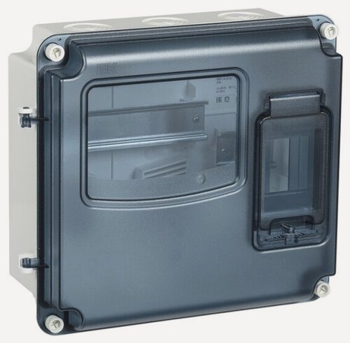 Изображение товара Корпус пластиковый Iek ЩУРн-П 1/3 IP66 PC KREPTA 3, MSP1-N-03-66-L