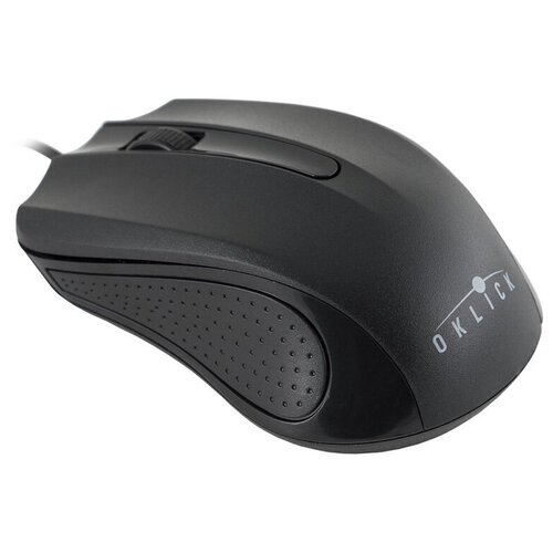 Мышь компьютерная Oklick 225M черный оптическая 1200dpi USB 2but 1 шт 57800₽