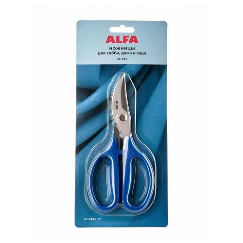 Ножницы ALFA для хобби, дома и сада 18 см (AF 8004-70)