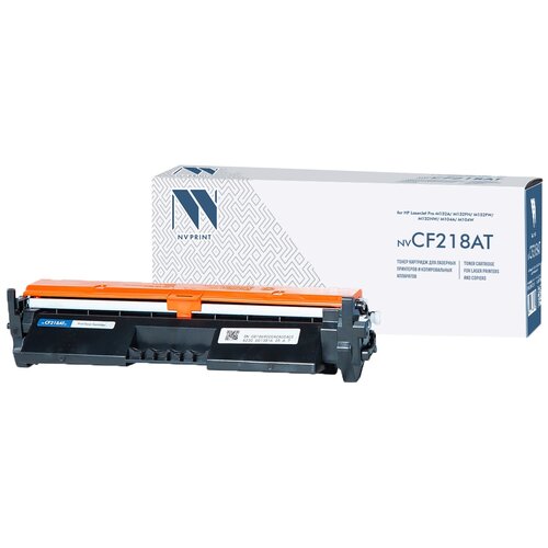 Картридж NV Print CF218AT для HP, 1400 стр, черный картридж nv print nv cf218at hp laserjet pro m104a m104w m13