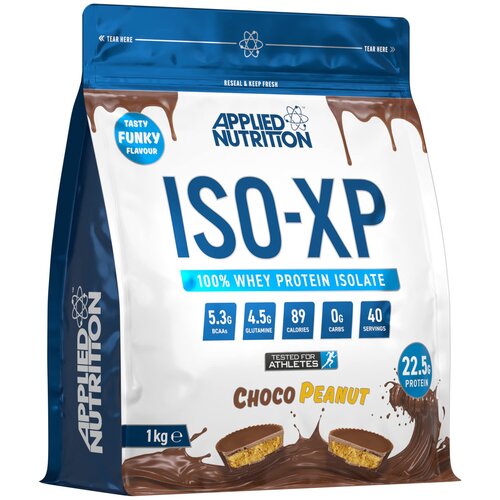 Сывороточный изолят Applied Nutrition ISO-XP Шоколад-арахис 1000 гр