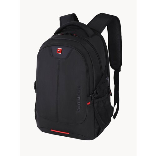 Рюкзак / ранец / портфель школьный, подростковый для мальчика / девочки вместительный Germanium Upgrade, 3 отделения, отделение для ноутбука, Usb-порт, 