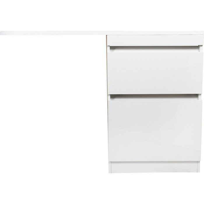 фото Тумба под раковину Style line Даллас Люкс 58 (120) напольная, под стиральную машину, белая (СС-00000388)