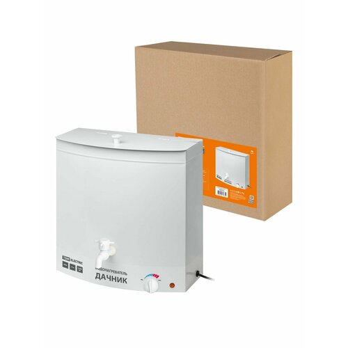 Водонагреватель накопительный электрический дачник наливной дачный умывальник 17л 1250 Вт стальной белый TDM ELECTRIC 403300₽