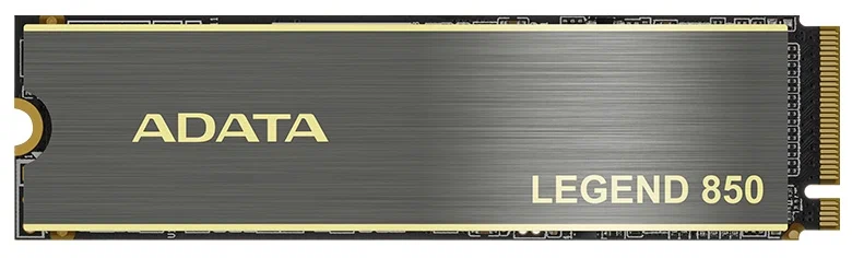 SSD накопитель ADATA Legend 850 ALEG-850-512GCS 512ГБ, M.2 2280, PCIe 4.0 x4, NVMe, M.2