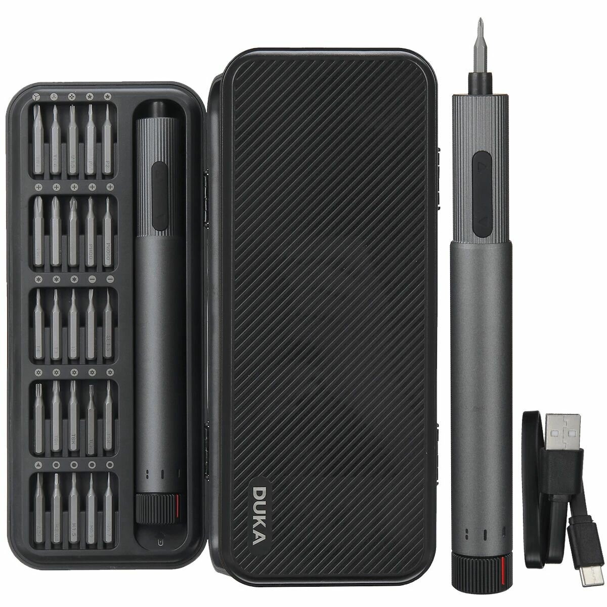 фото Электрическая отвертка ATuMan Duka E2 Electric Precisoon Screwdriver Set (25 бит) EU