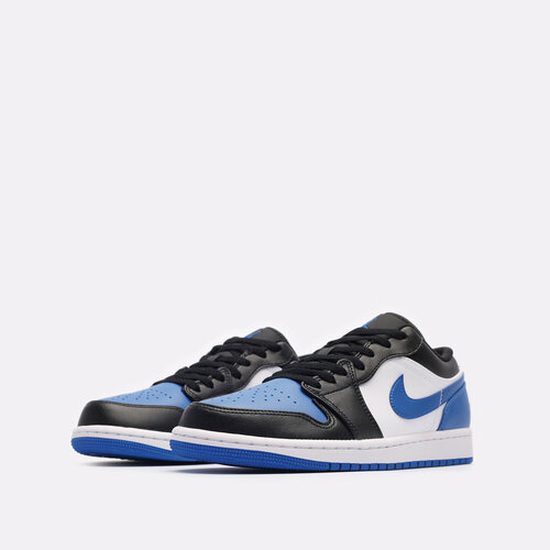 фото Кроссовки jordan air jordan 1 low, размер 10 us 44 eur 28 cm, черный/синий/белый