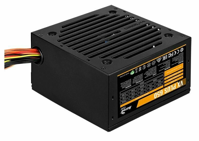 Блок питания Aerocool VX Plus черный — фото 1