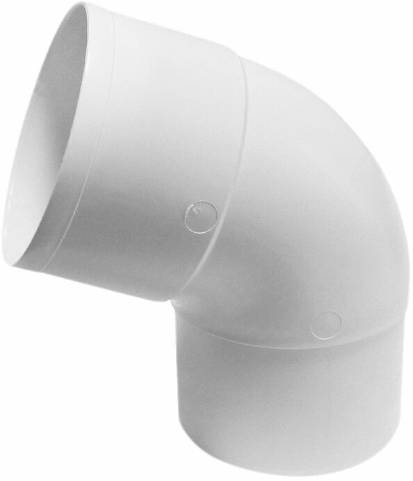 Вариформ норд отвод соединения трубы 67гр. d80 белый