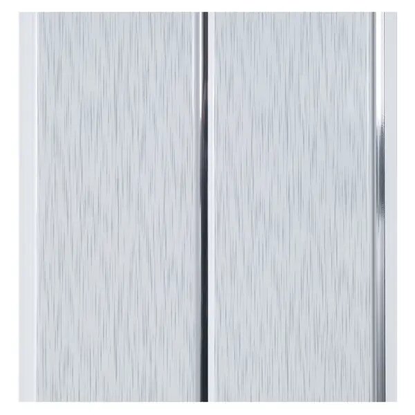 фото Потолочная панель 2-х секционная серая 3000x200x8 мм 0.6 м?