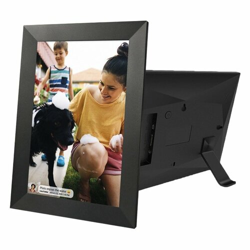 Фоторамка Frameo, 10.1", предустановленное приложение, WIFI, 32GB Frameo APP Black, стандарт США 32G