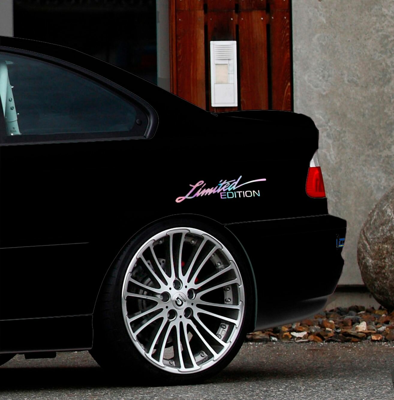 Наклейка на автомобиль - Надпись Limited edition — фото 1