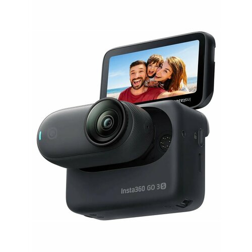 Экшн-камера Insta360 GO 3S 64 GB чёрный 40915₽