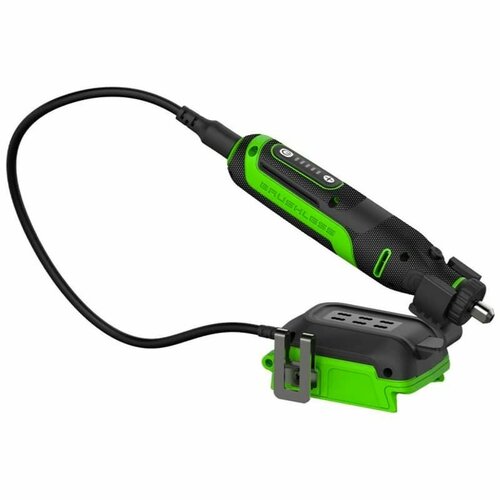 Гравер аккумуляторный Grenworks G24RT 24V бесщет с принадлежностями 52шт без АКБ и ЗУ 3200807 6990₽