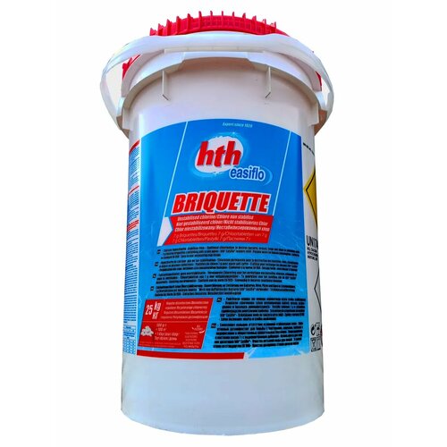 "Пастилки хлора hth Briquette", 7 гр, 25кг