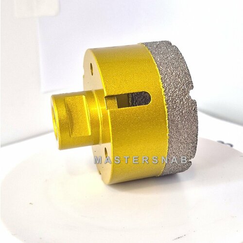 Коронка алмазная 68 мм по плитке керамограниту М14 на болгарку мокрый сухой рез 2220₽