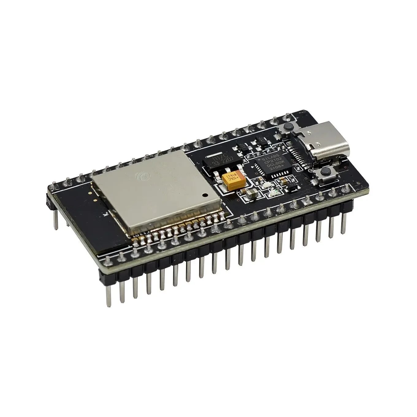 1 макетная плата ESP32 TYPE-C USB CP2102 WiFi + Bluetooth со сверхнизким энергопотреблением, двухъядерный ESP32-DevKitC-32 ESP-WROOM 38P, 1pcs