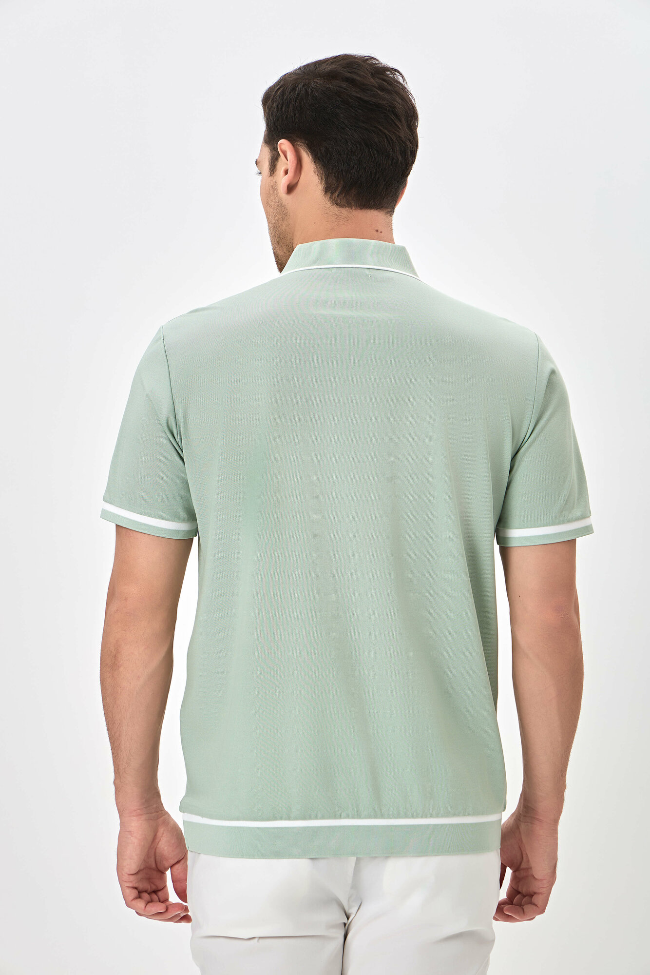 Поло спортивное TERRA PRO, размер S, ментол — фото 1