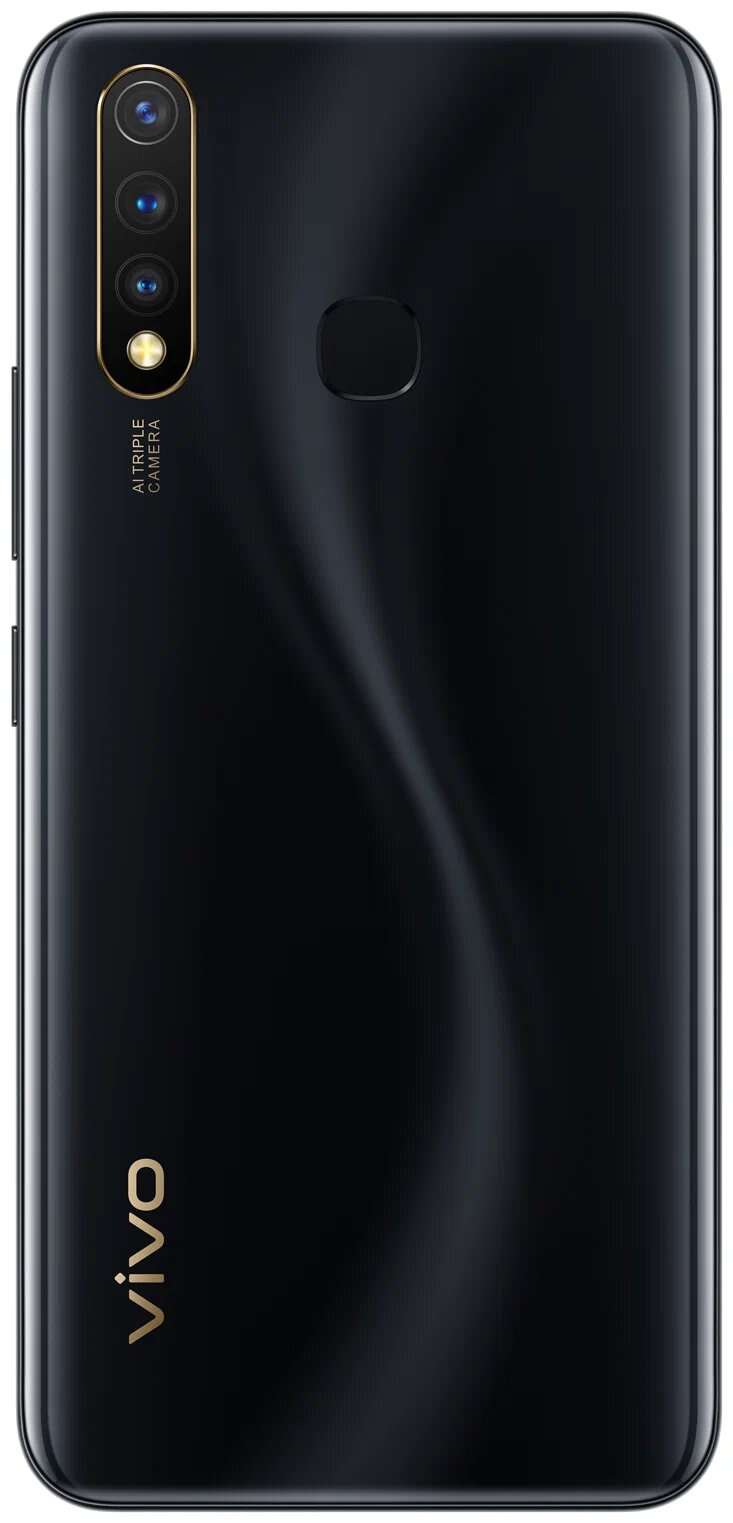 Смартфон vivo Y19 8/256 ГБ Global, Dual nano SIM, черный