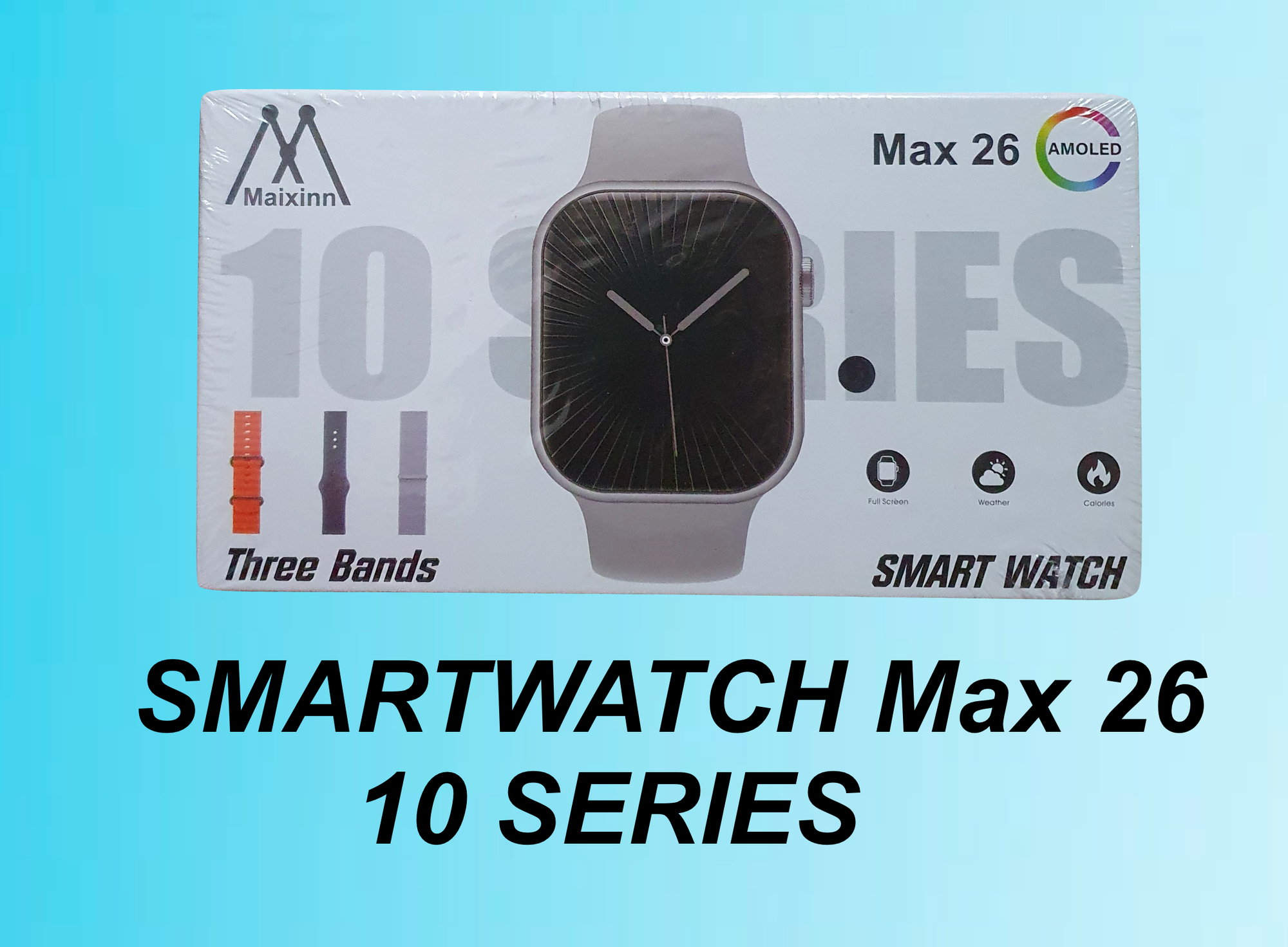 Смарт-часы MAX 26 AMOLED 10 – Скорость, Стиль и Яркость – Всё в Одном — фото 1