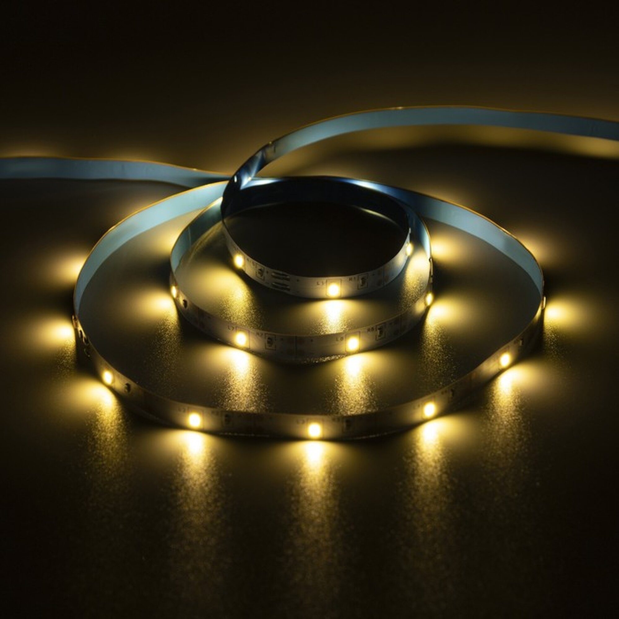 Светодиодная лента Luazon Lighting 1 м IP20 SMD2835 30 LED/м 3хААА 3000К