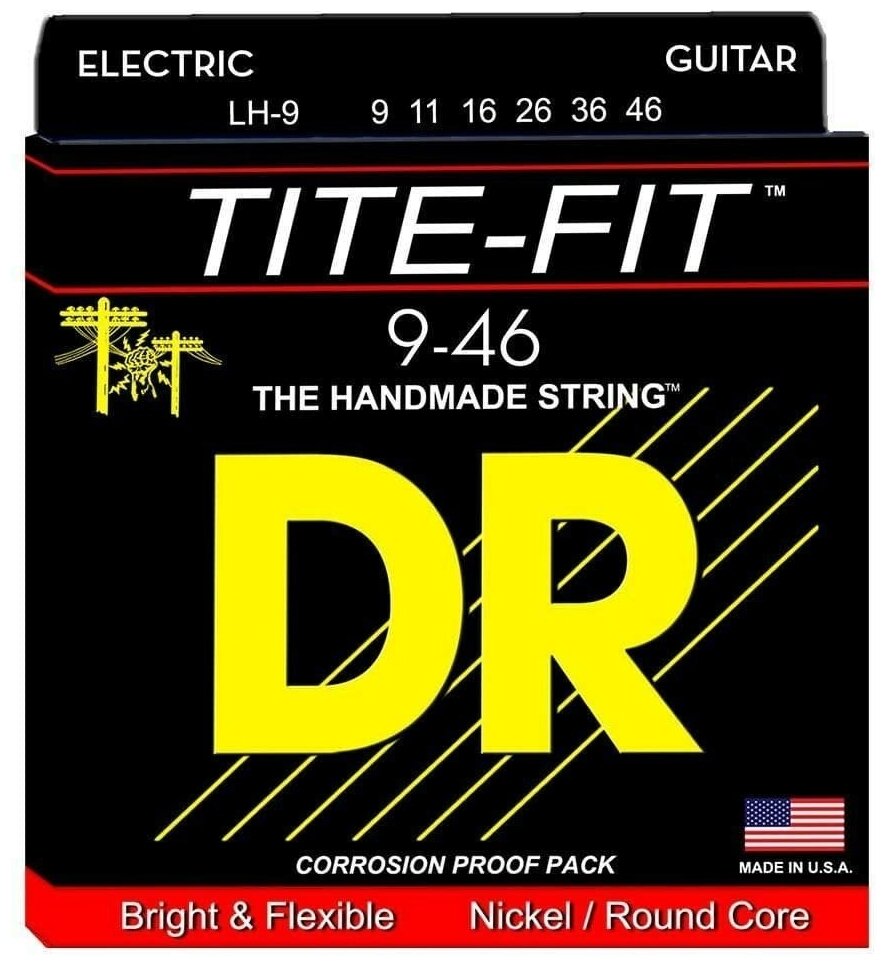 DR LH 9 Струны для электрогитары