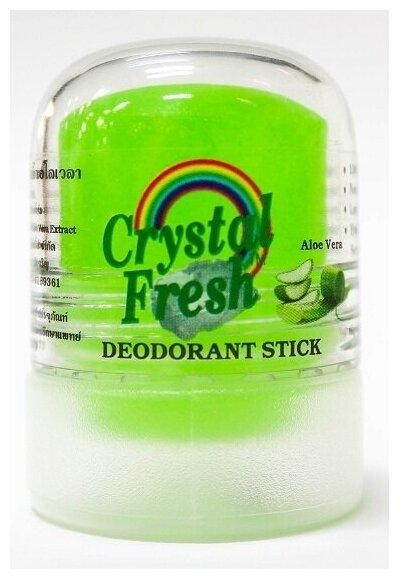 Натуральный дезодорант Crystal Fresh, стик, алоэ вера, 35 г