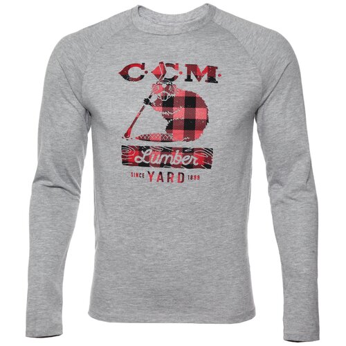 Футболка муж. HOLIDAY MASCOTT LUMBER L/S TEE SR Athletic Grey (L)