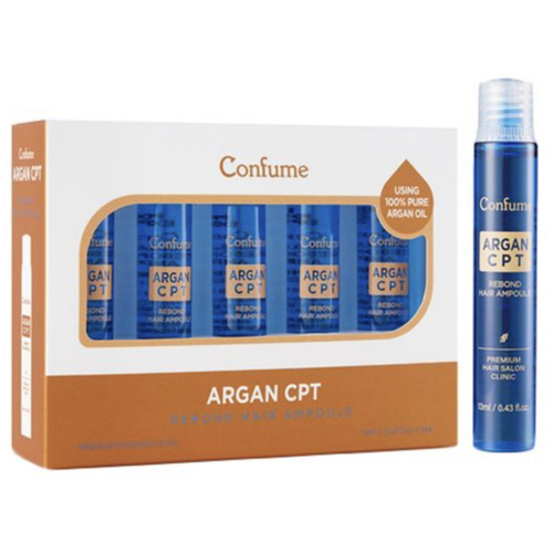 Филлер-маска для волос Welcos Confume Argan CPT Rebond Hair Ampoule, 13 мл - 5 шт