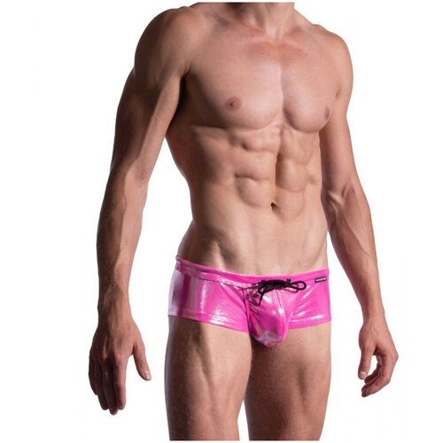 фото Плавки - хипсы "m2196 - beach hot pants hotpink" / manstore / розовый / размер m