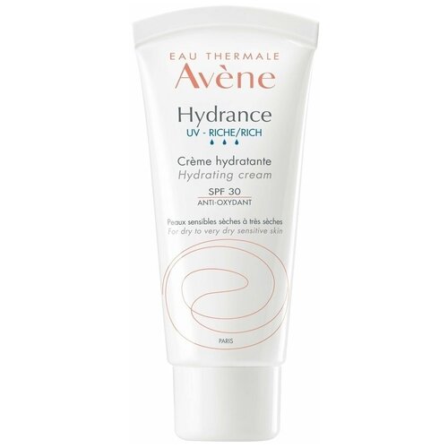 Avene Hydrance UV Riche Насыщенный крем SPF 30, 40 мл насыщенный крем spf 30 eau thermale avene hydrance uv riche rich cream 40 мл