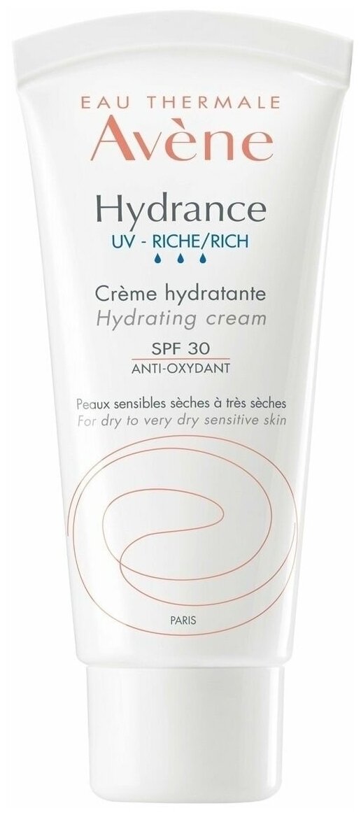 Крем AVENE Гидранс UV Риш Насыщенный SPF30, 40 мл