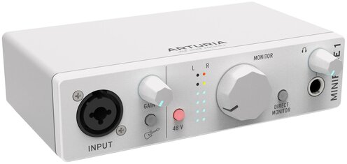 Стоит ли покупать Внешняя звуковая карта с USB Arturia MiniFuse 1 White? Отзывы на Яндекс Маркете