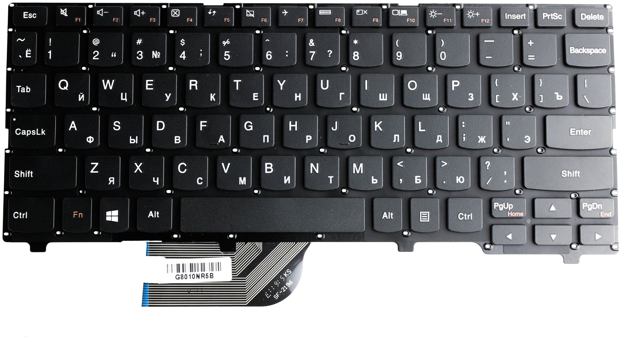 Клавиатура для ноутбука Lenovo Ideapad 100S-11IBY Черная Pn 5CB0K48394