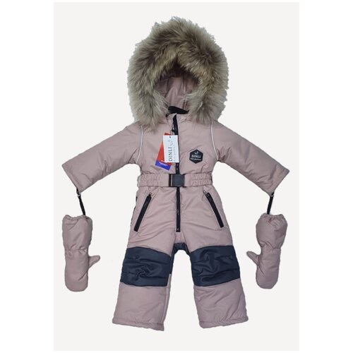 фото Зимний комбинезон dinli капучино 110 размер