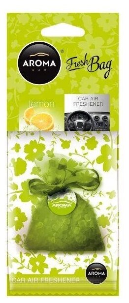 Ароматизатор полимерный Aroma Car FRESH BAG (Lemon) (20g)