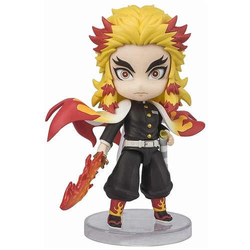 Фигурка Bandai Figuarts mini Kyojuro Rengoku Flame Breathing фигурка figuarts mini demon slayer kimetsu no yaiba – kyojuro rengoku [flame breathing] 9 см