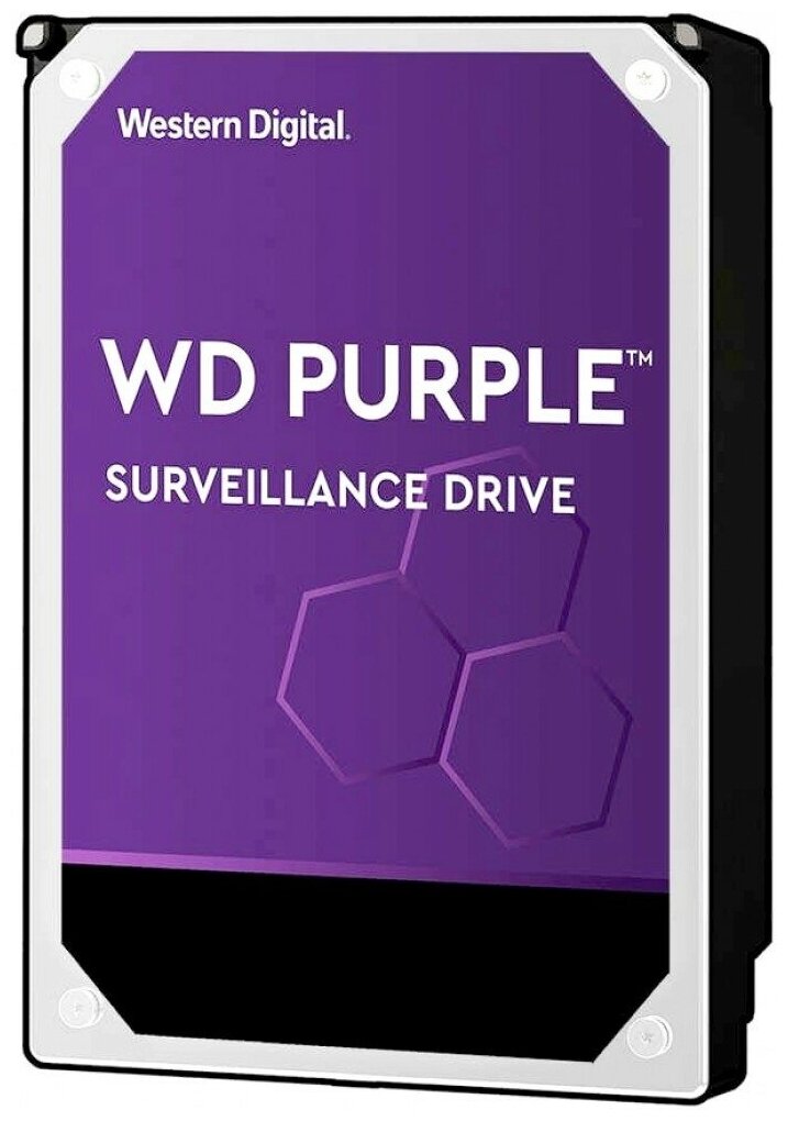 Накопитель на жестком магнитном диске WD Жесткий диск WD Purple WD84PURZ 8ТБ 3,5" 5640M 128MB (SATA-III) DV&NVR