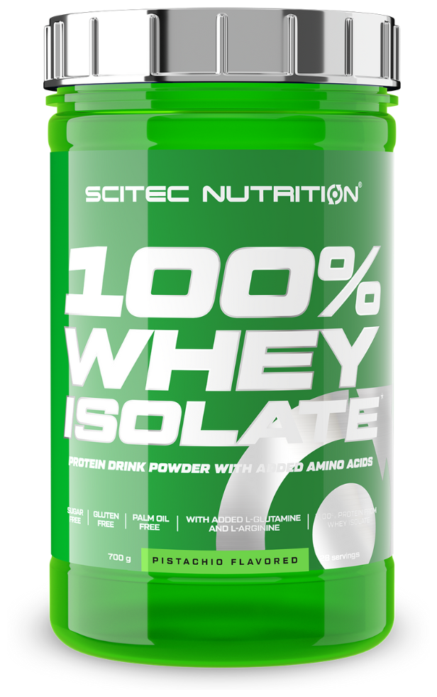 Scitec Nutrition 100% Whey Isolate 700 гр, фисташка