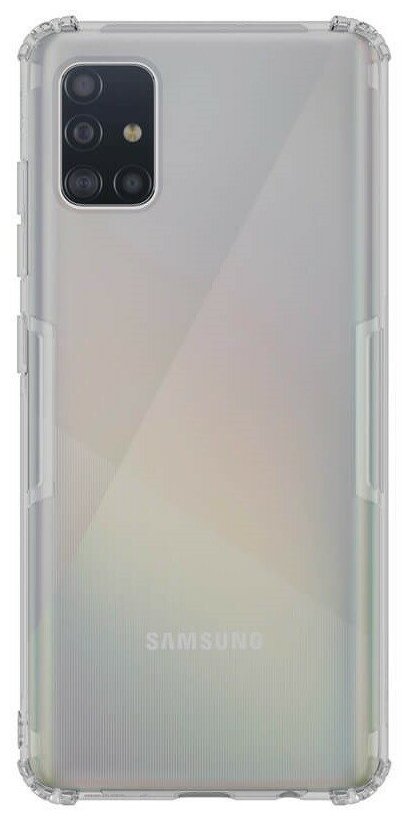 Накладка Nillkin Nature TPU Case силиконовая для Samsung Galaxy A51 SM-A515 прозрачно-черная