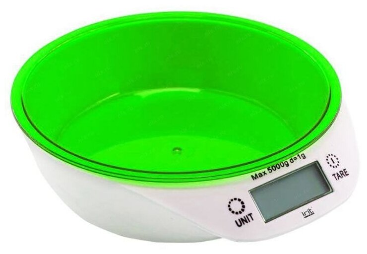 Весы кухонные Irit IR-7117 зеленый IR 7117 (зел) .
