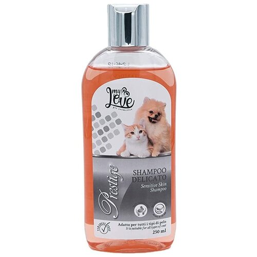 Деликатный шампунь для собак и кошек, MyLove Shampoo Delicato (концентрат) ,250 мл