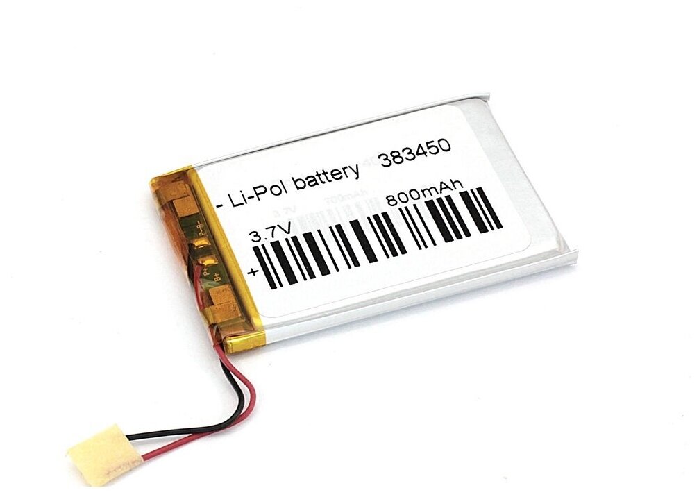 Аккумулятор Li-Pol (батарея) 3.8*34*50мм 2pin 3.7V/800mAh